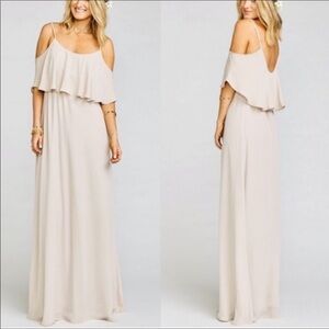 Show Me Your Mumu NWT Caitlin Ruffle maxi dress